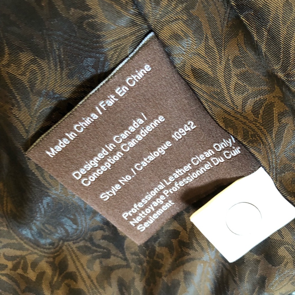 LIKE NEW Danier Black Leather BOHO Jacket - Picture 7 of 8